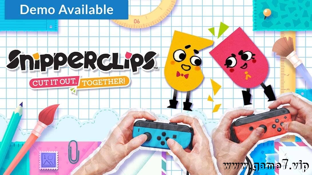 你裁我剪！斯尼帕 Plus丨Snipperclips Plus:Cut It Out, Together