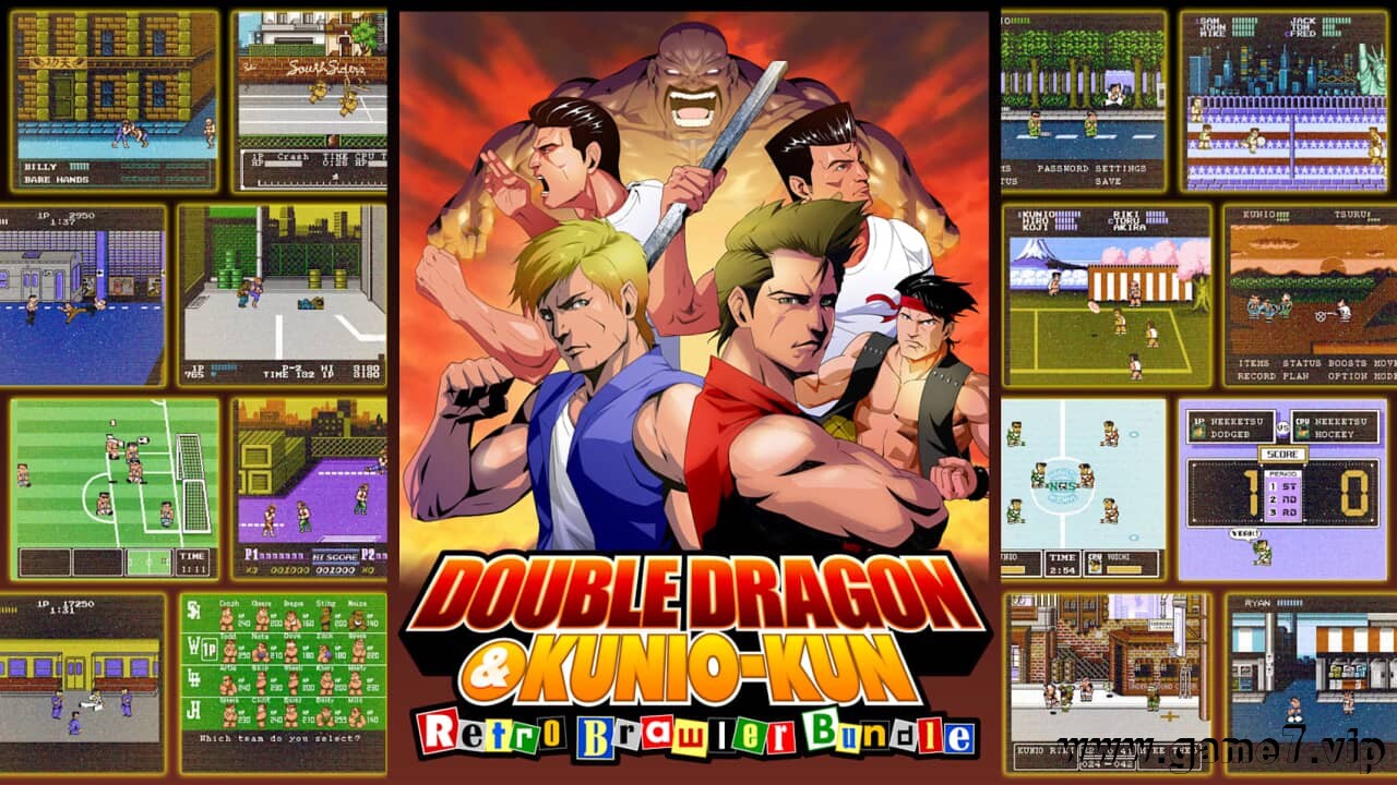 双截龙&热血系列怀旧合集丨Double Dragon & Kunio-kun: Retro Brawler Bundle