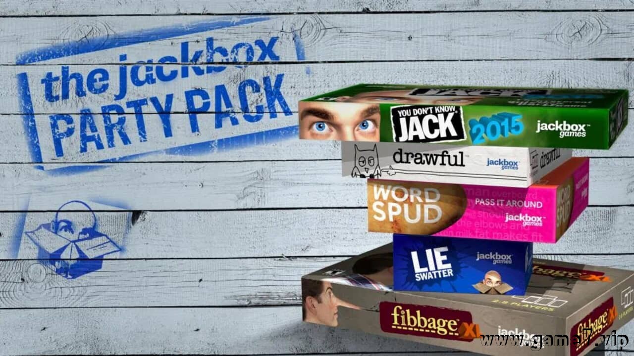 杰克盒子派对游戏合集丨The Jackbox Party Pack Collection