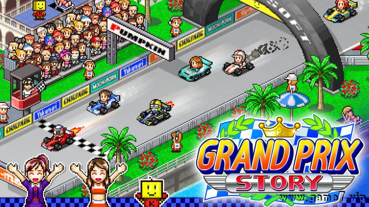 开罗游戏：GP赛车物语丨Grand Prix Story