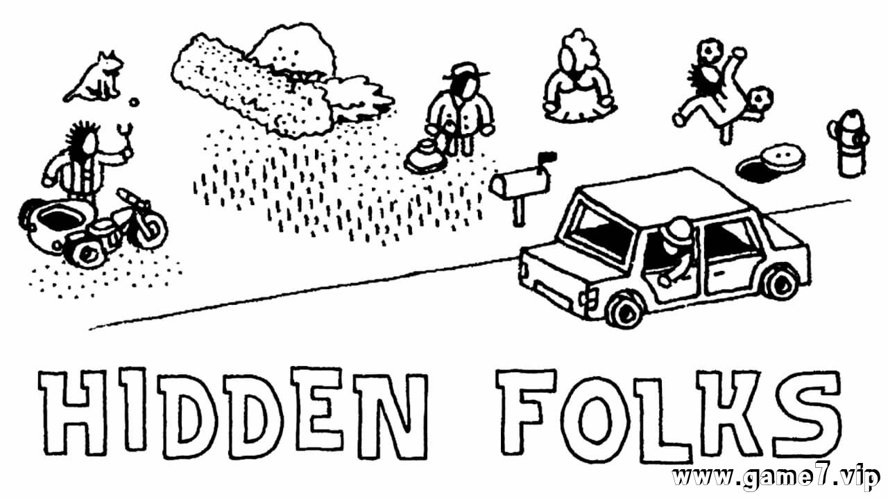 隐藏的人丨Hidden Folks