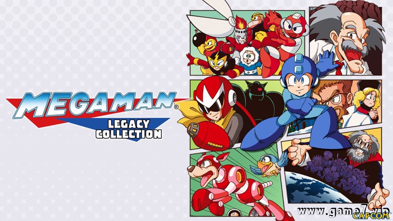 洛克人传奇合集丨Mega Man Legacy Collection