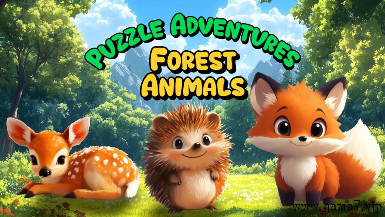 拼图冒险 – 森林动物丨Puzzle Adventures – Forest Animals