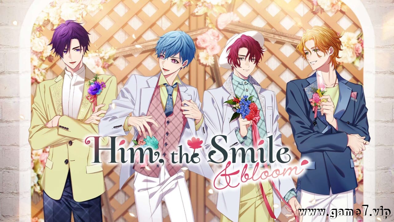 花与他一起微笑绽放丨Him, the Smile & bloom
