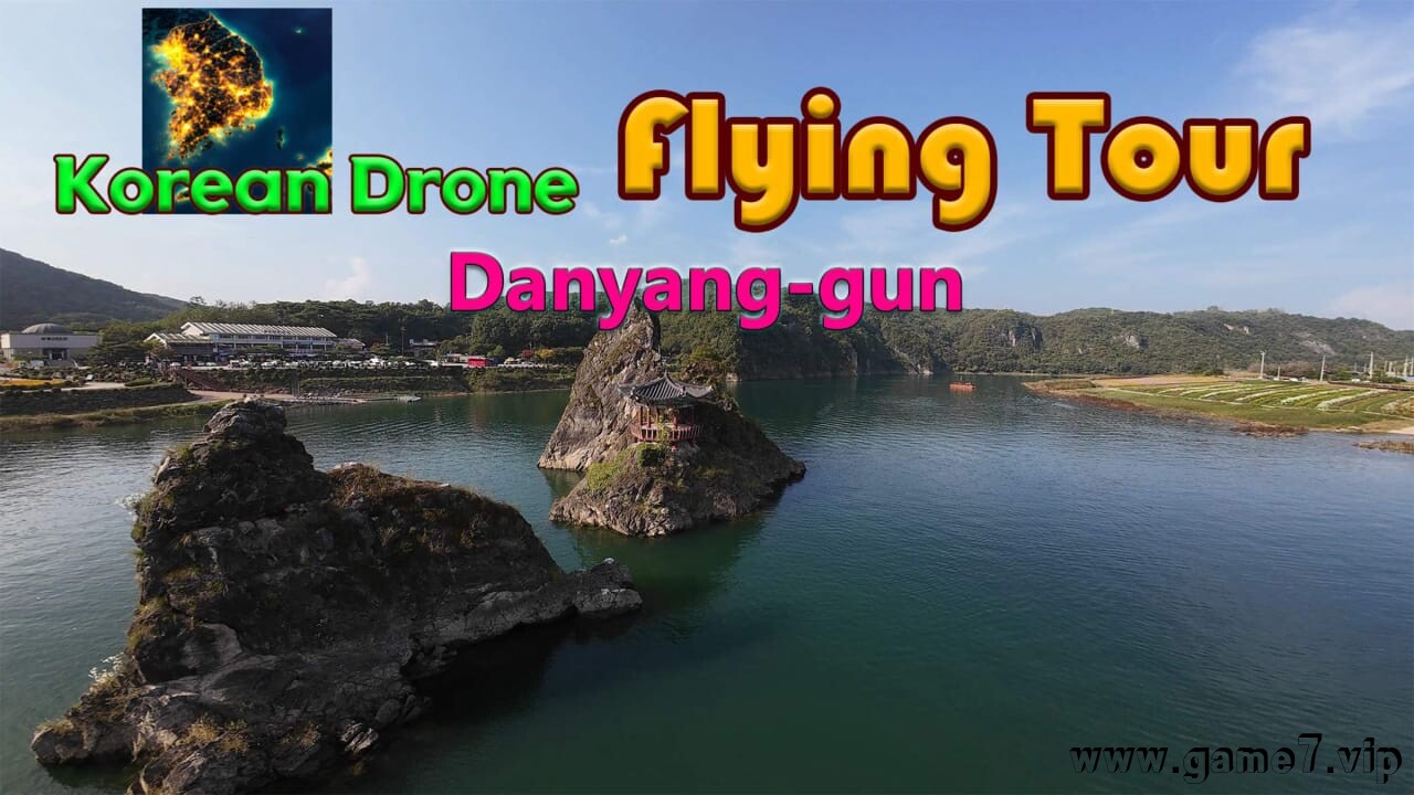韩国无人机飞行游览丹阳郡丨Korean Drone Flying Tour Danyang-gun