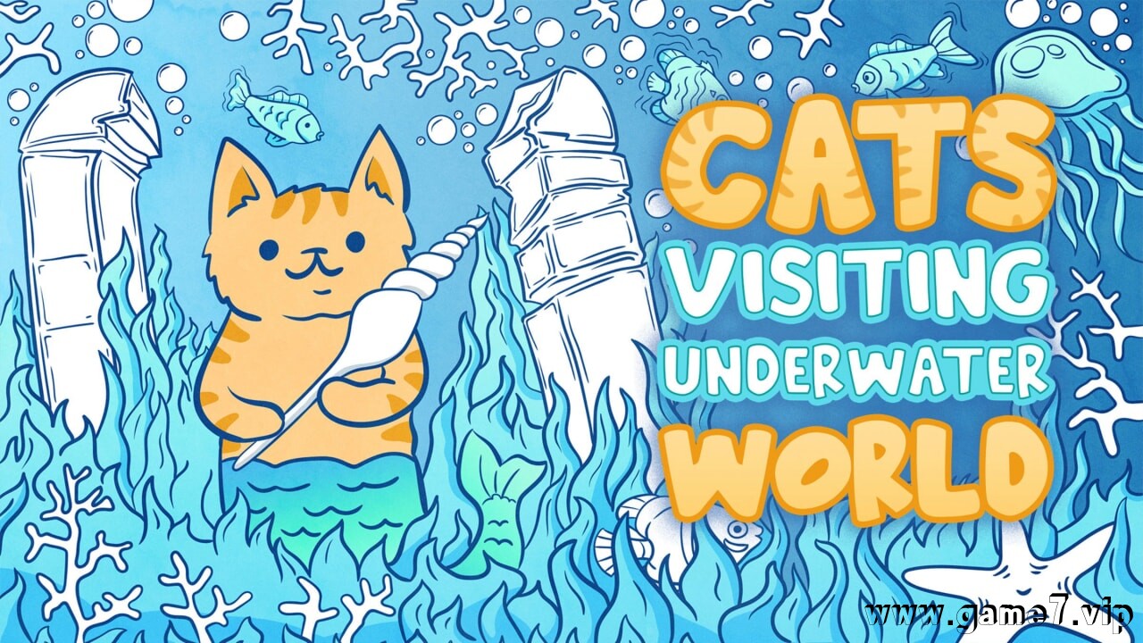 猫咪拜访海底世界丨Cats Visiting Underwater World