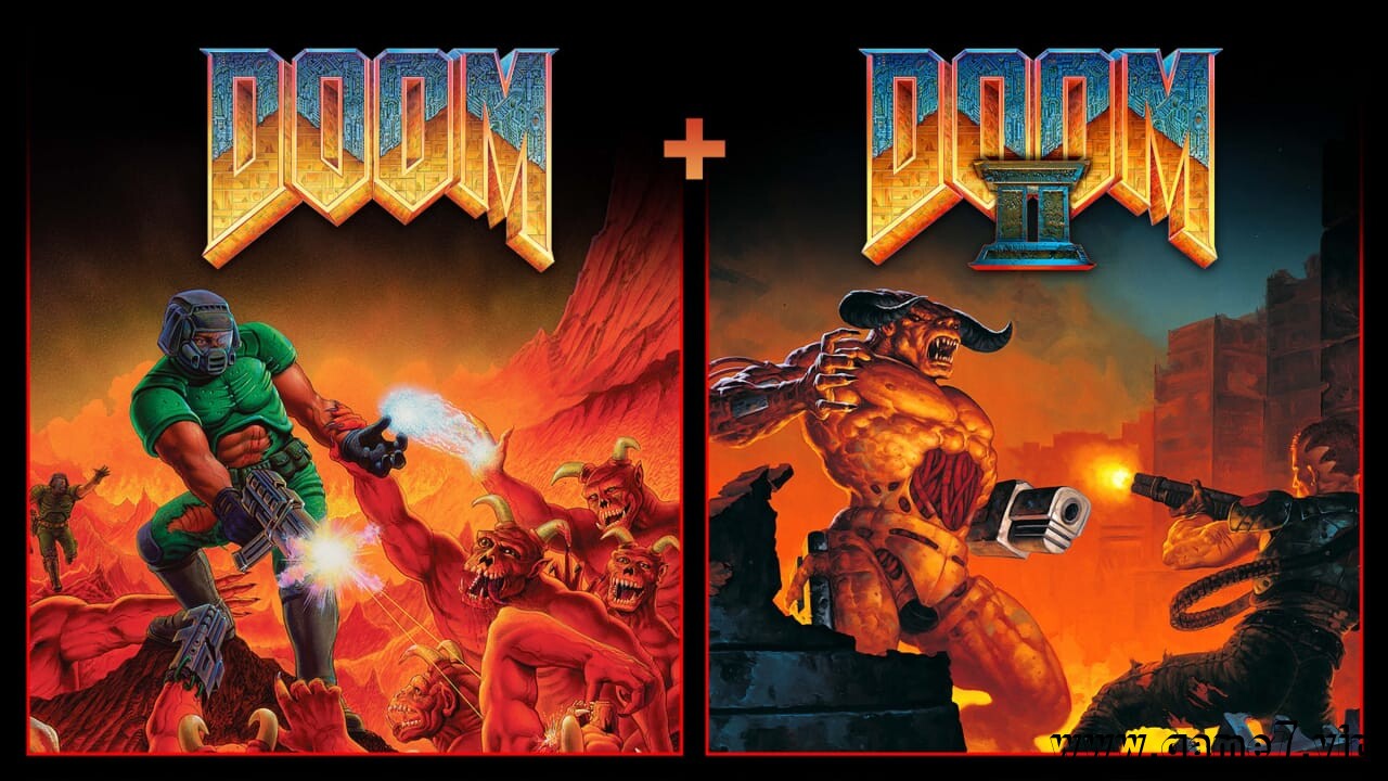 毁灭战士1+2捆绑包丨DOOM + DOOM II