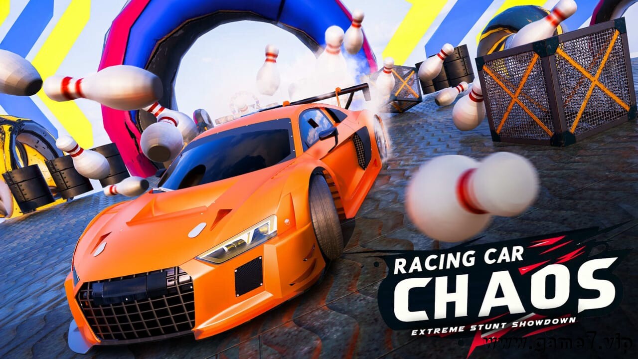 赛车混沌：极限特技对决丨Racing Car Chaos: Extreme Stunt Showdown
