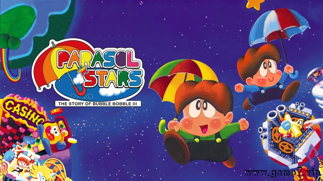 阳伞之星：泡泡龙的故事3丨Parasol Stars – The Story of Bubble Bobble III
