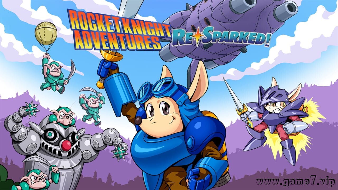 火箭骑士历险记:重闪合集丨Rocket Knight Adventures: Re-Sparked