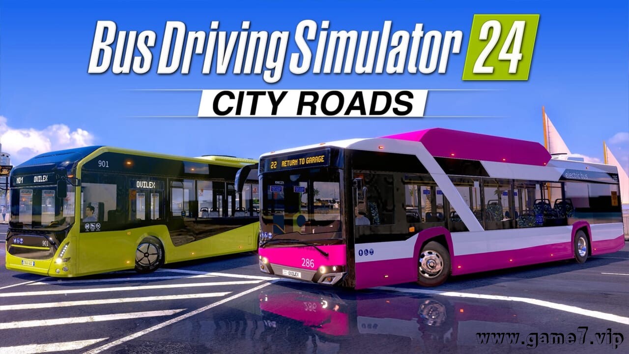 巴士驾驶模拟器24 – 城市道路丨Bus Driving Simulator 24 – City Roads
