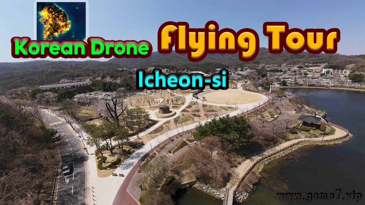 韩国无人机飞行游览利川市丨Korean Drone Flying Tour Icheon-si