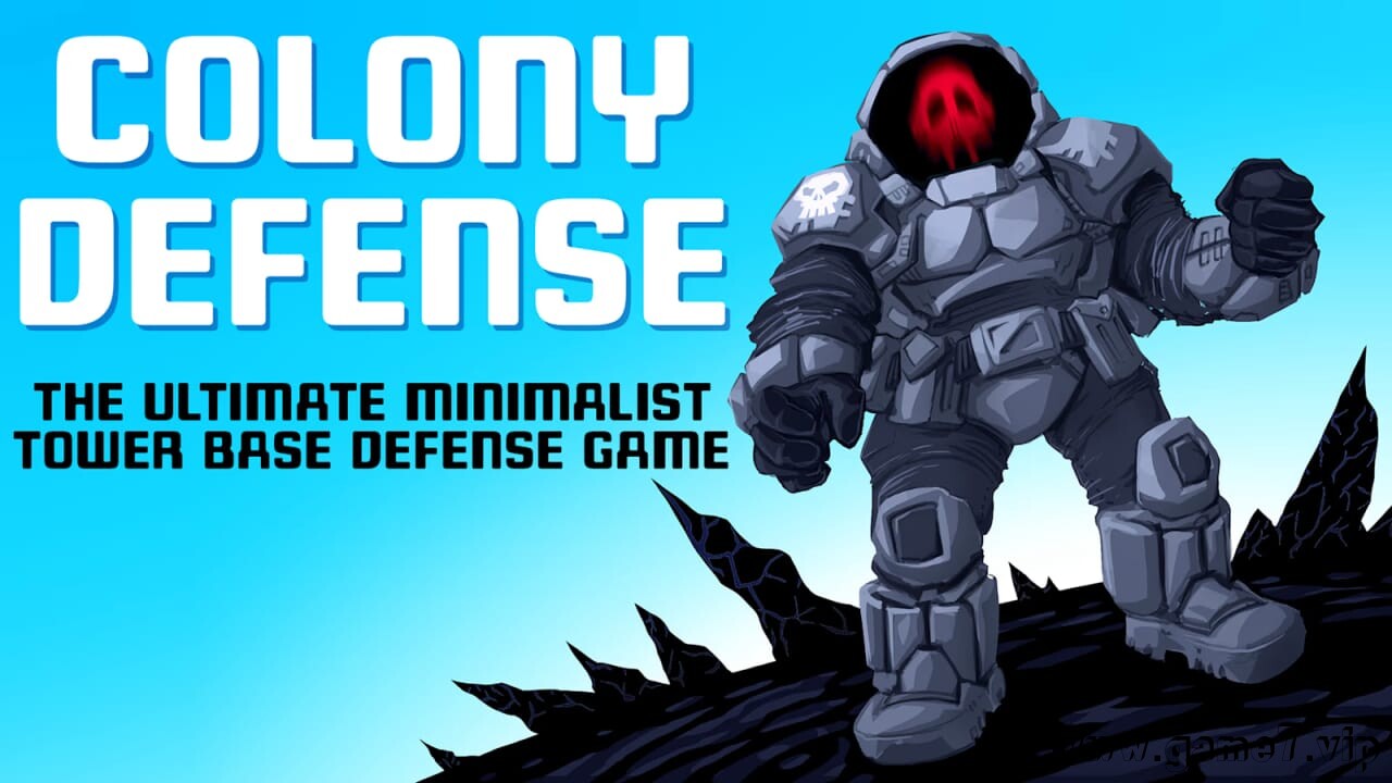 殖民地保卫战 – 终极极简塔防游戏丨Colony Defense – The Ultimate Minimalist Tower Base Defense Game
