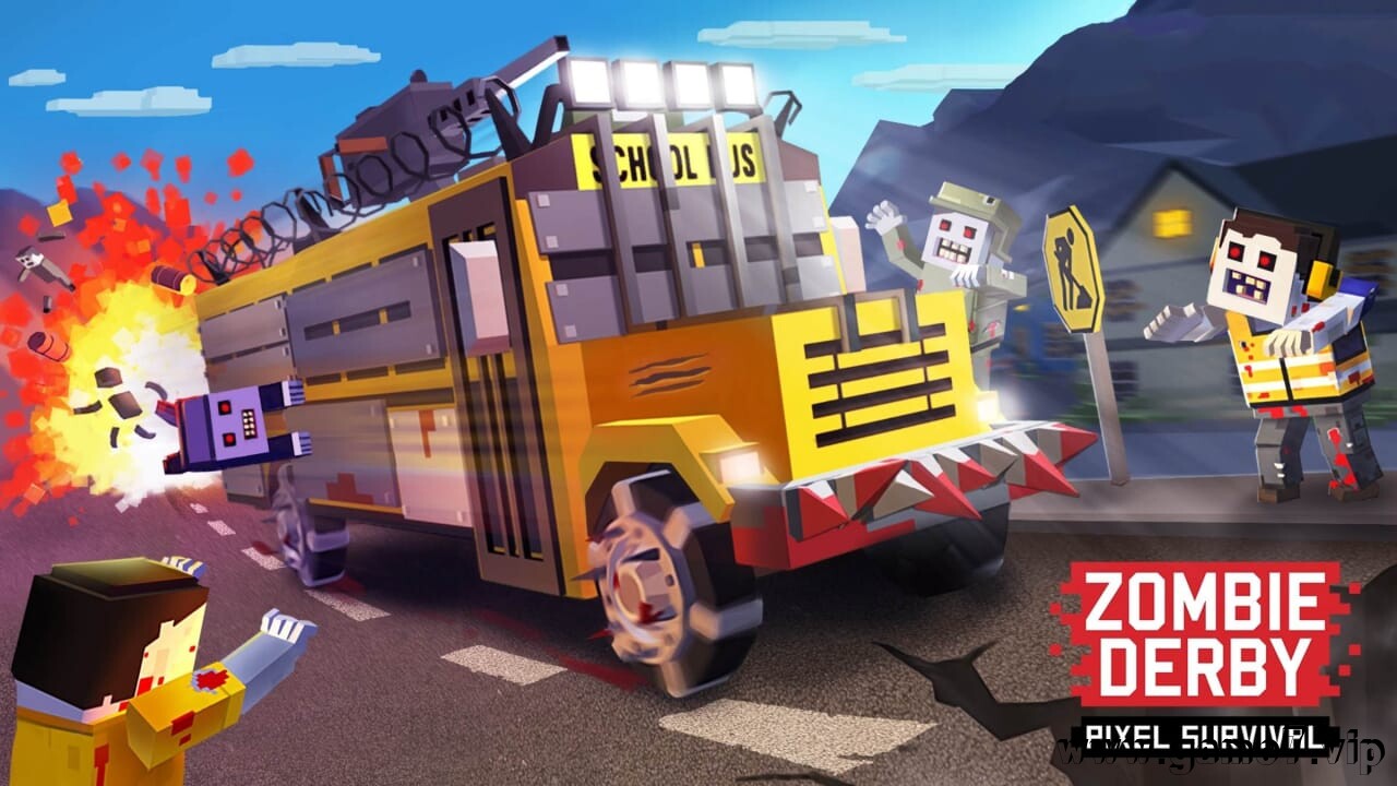 僵尸德比 像素生存丨Zombie Derby: Pixel Survival