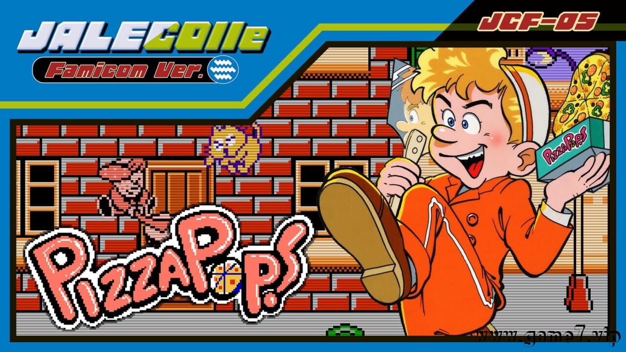 JALECO红白机版 披萨大战丨JALECOlle Famicom Ver. PIZZA POP!插图
