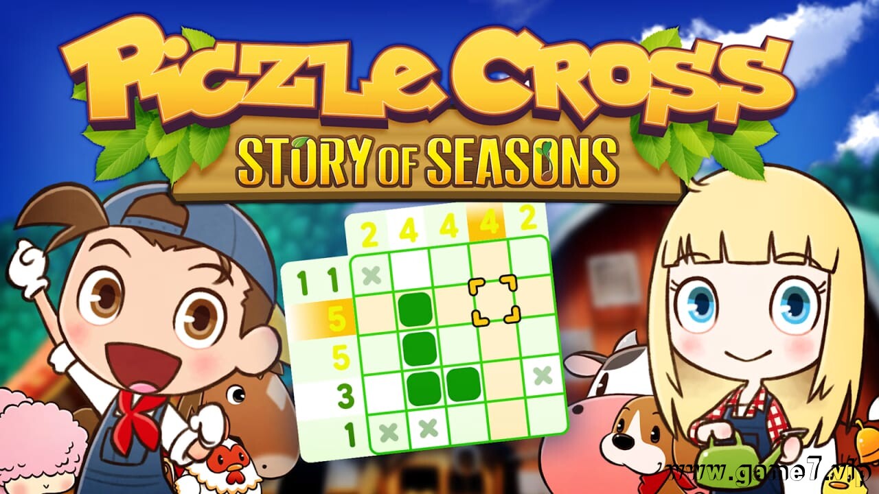 绘图方块：牧场物语丨Piczle Cross: Story of Seasons