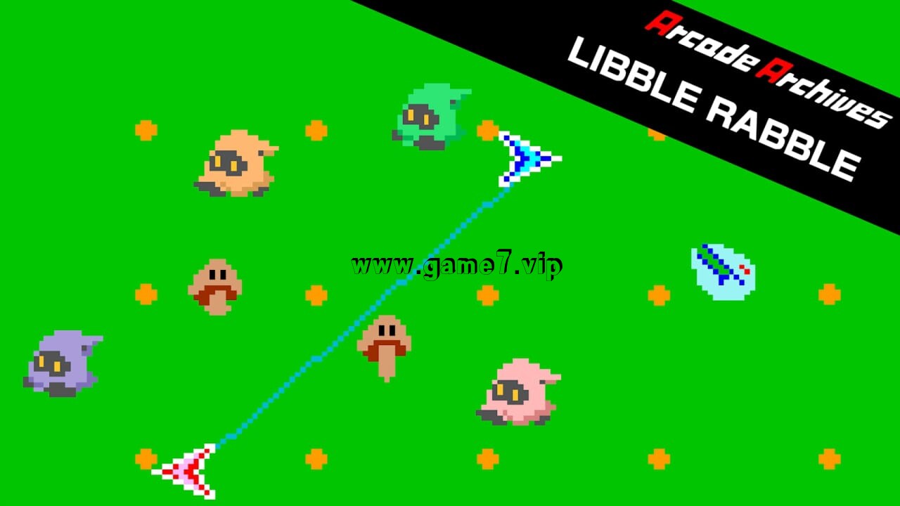 街机档案：几何魔宝 Arcade Archives LIBBLE RABBLE插图