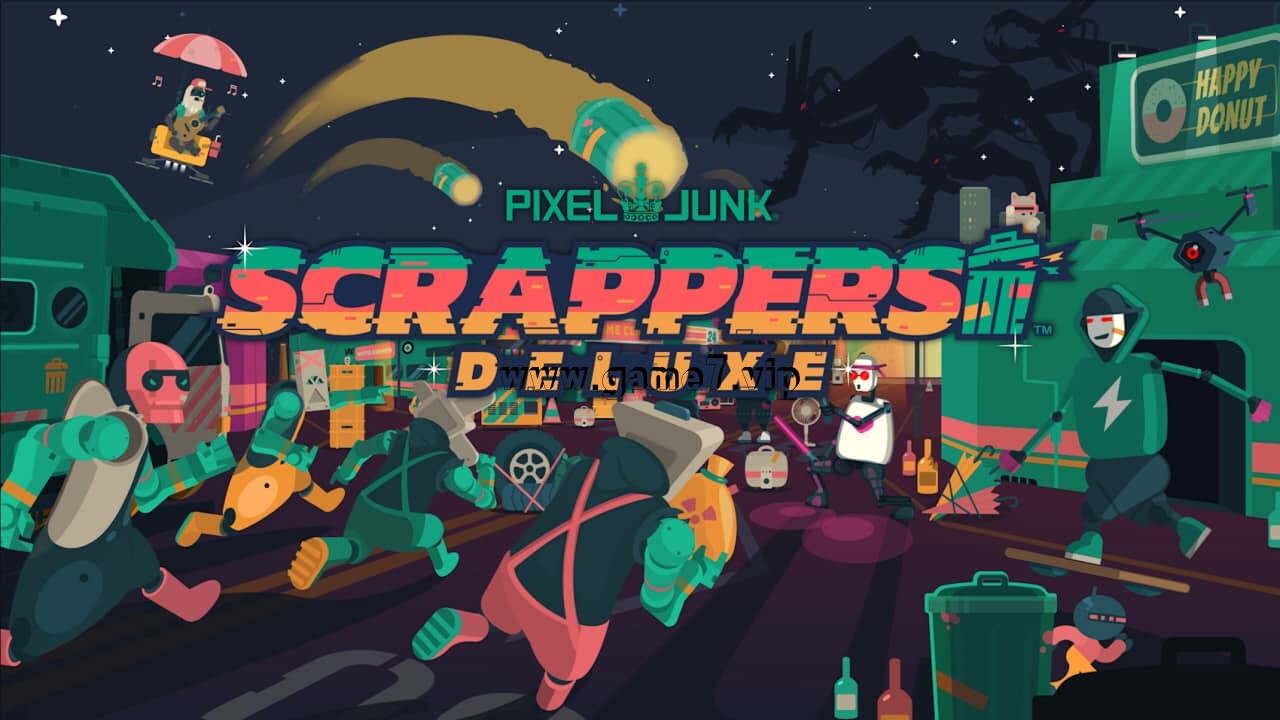 【Switch】像素垃圾 回收者丨PixelJunk Scrappers Deluxe