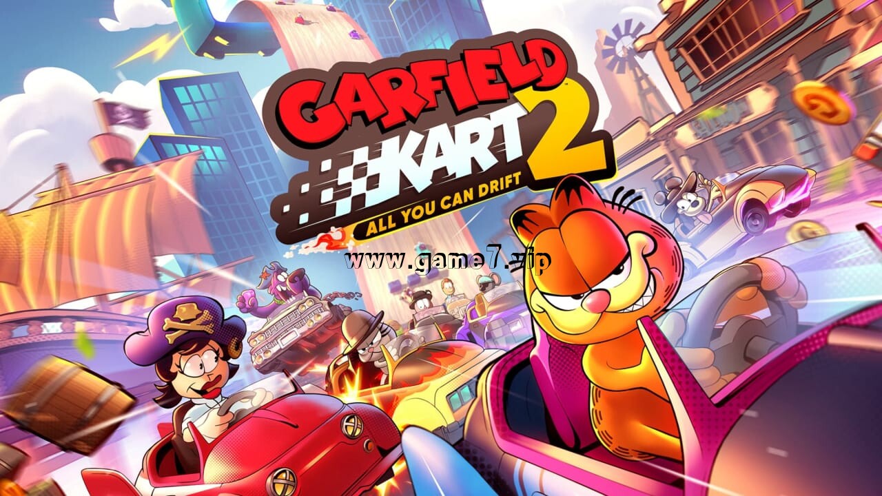 【Switch】加菲猫卡丁车2:无限漂移丨Garfield Kart 2 – All You Can Drift