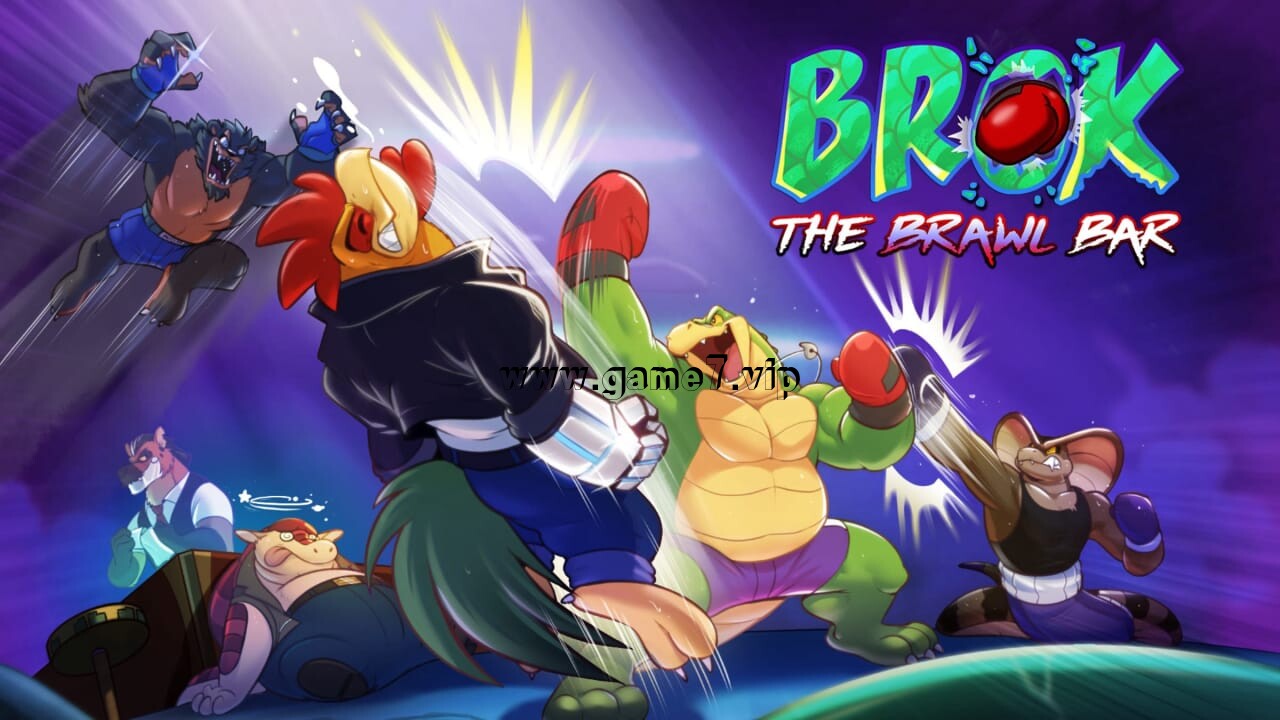 【Switch】鳄鱼侦探布罗格：乱斗酒吧丨BROK: The Brawl Bar
