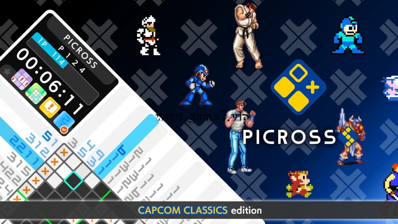【Switch】绘图方块S CAPCOM经典特别版丨PICROSS S CAPCOM CLASSICS edition