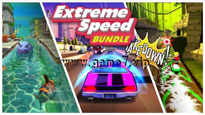 【Switch】Extreme Speed Bundle Go! Fish Go! Adrenaline Rush, Jet Ski Rush