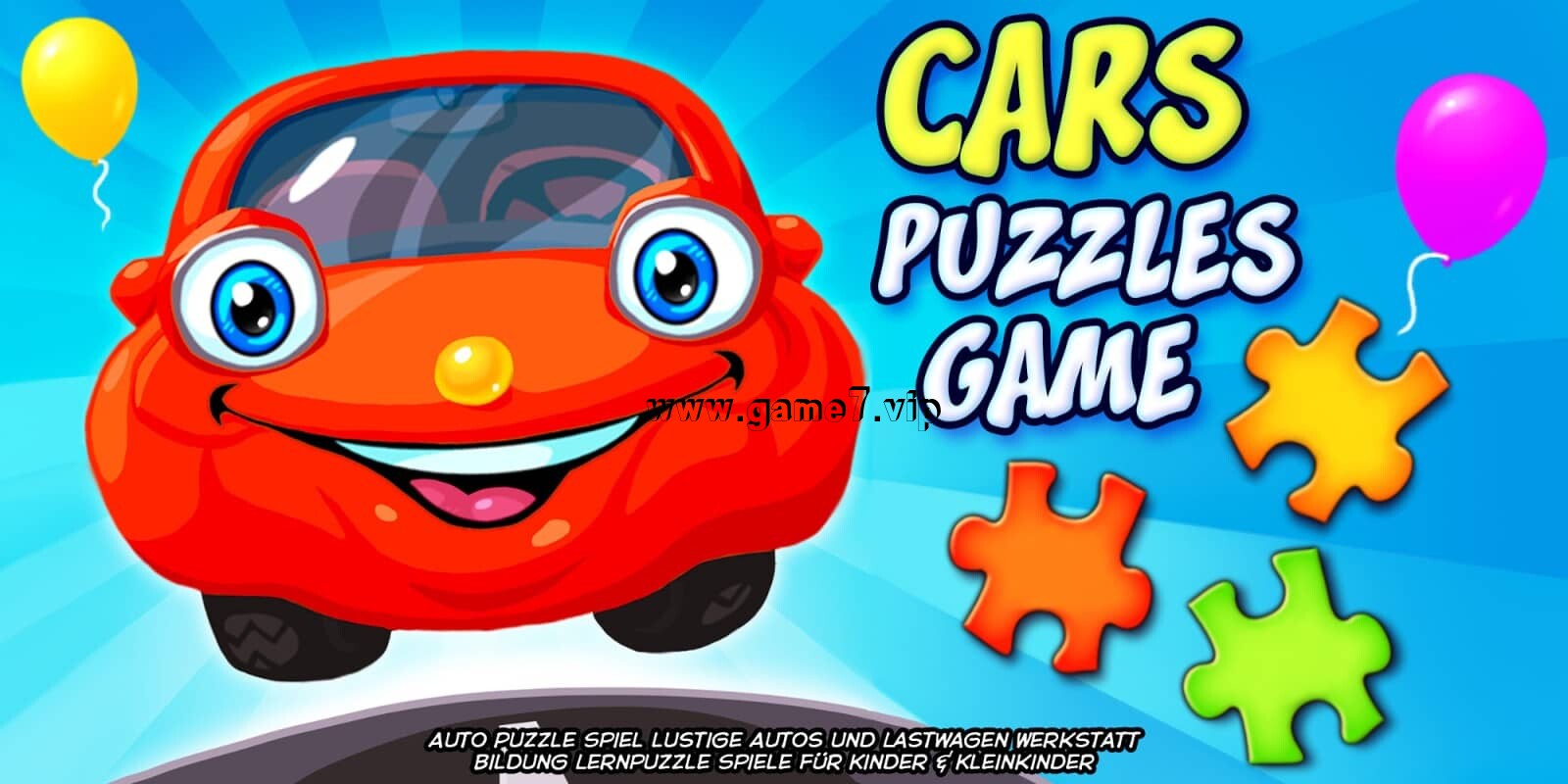 【Switch】汽车拼图游戏丨Cars Puzzles Game