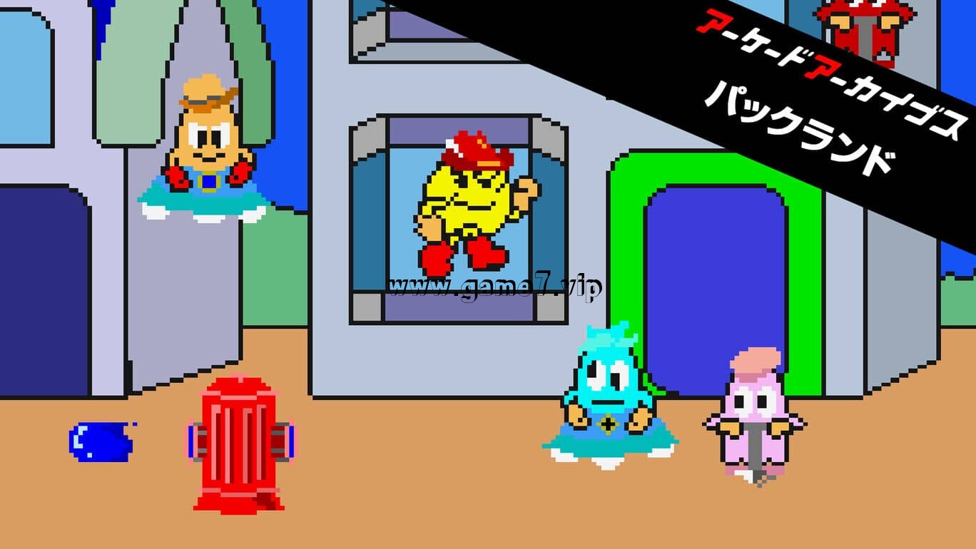 【Switch】街机：小精灵世界丨Arcade Archives PAC-LAND丨アーケードアーカイブス パックランド