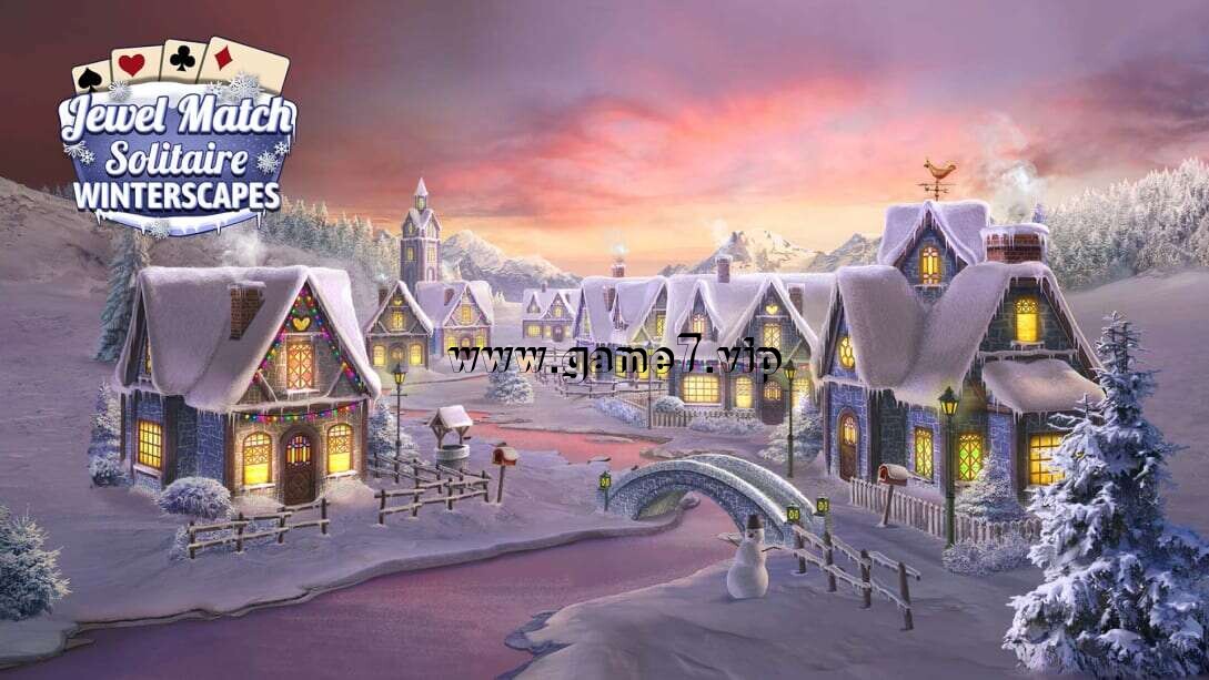 【Switch】宝石配对纸牌冬季雪景丨Jewel Match Solitaire Winterscapes