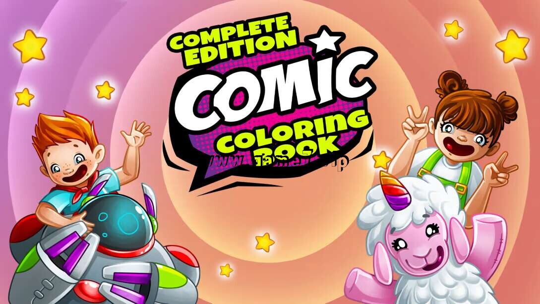 【Switch】填涂漫画 完全版 Comic Coloring Book – Complete Edition